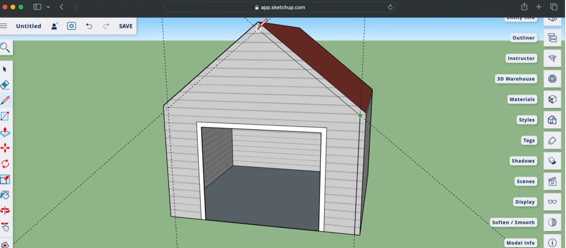 Ik leer mezelf en misschien jou SketchUp:  hoe beginnen